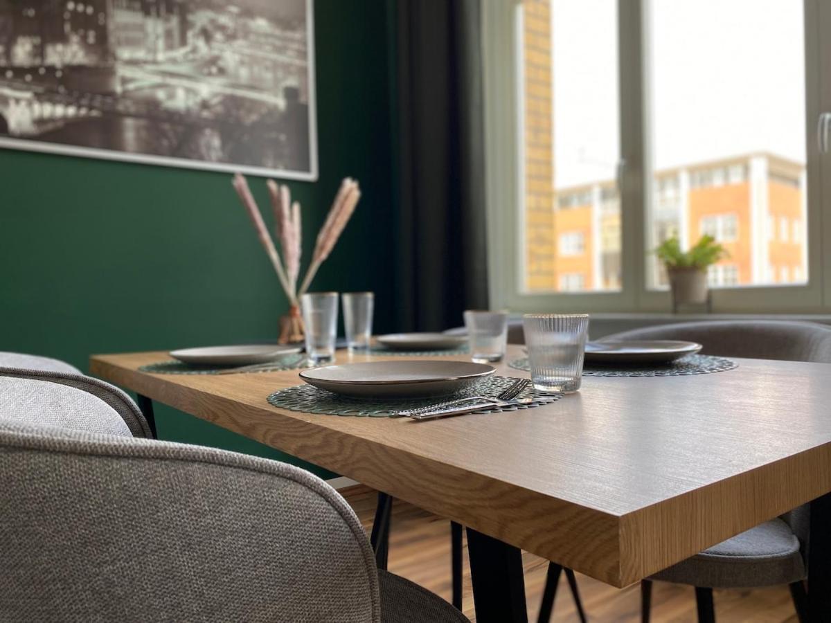 Stilvolles Loft Mit Kostenlosem Fahrrad มัคเดอบวร์ก ภายนอก รูปภาพ
